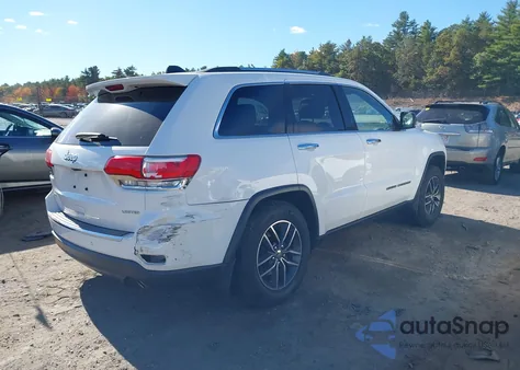 2018 Jeep Grand Cherokee Limited 4X4 z USA, uszkodzony, nr VIN 1C4RJFBG4JC257986